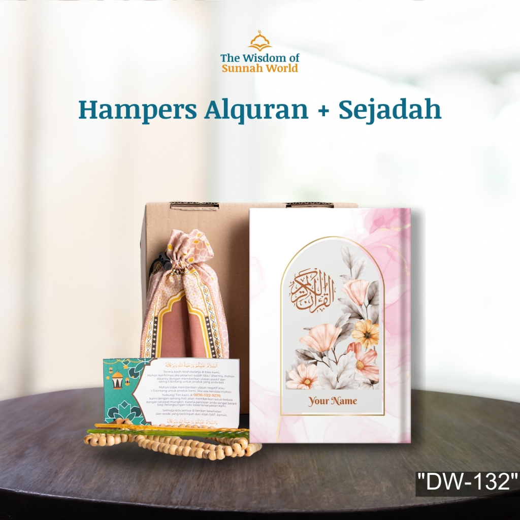 Hadiah Hampers Alquran Sajadah Tasbih Box Kado Ulang Tahun Salempang Clara Souvenir Pernikahan Pacar Anniversary Al Quran Dewasa Premium Wedding