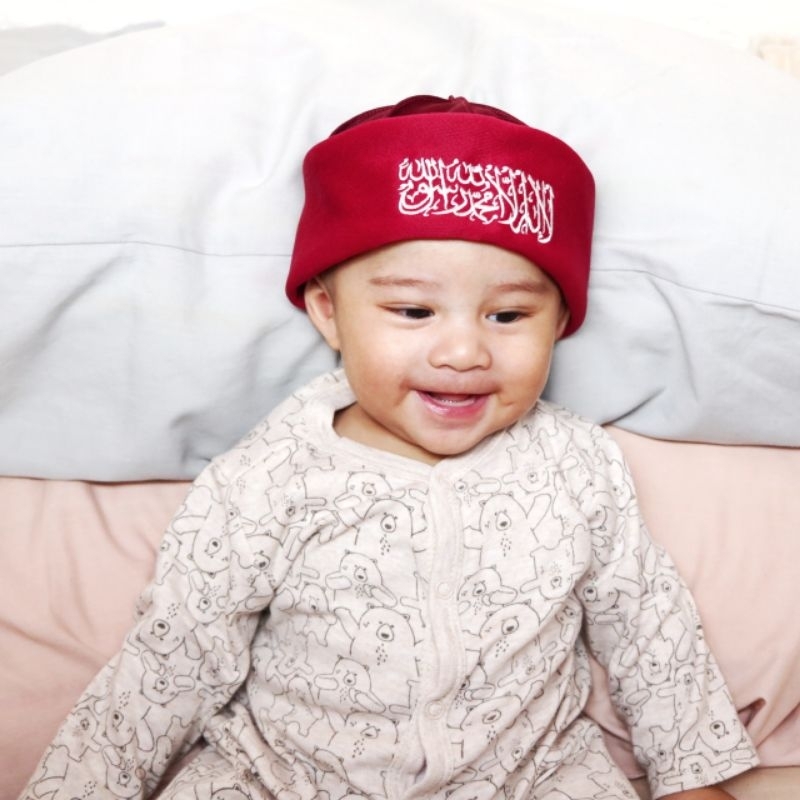 PECI BAYI LABEL SYAHADAT MAROON NUNAKU