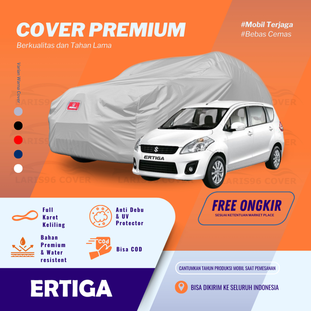 Premium Cover Mobil Sarung Mobil All New Ertiga Mantel Selimut Mobil Ertiga Waterproof
