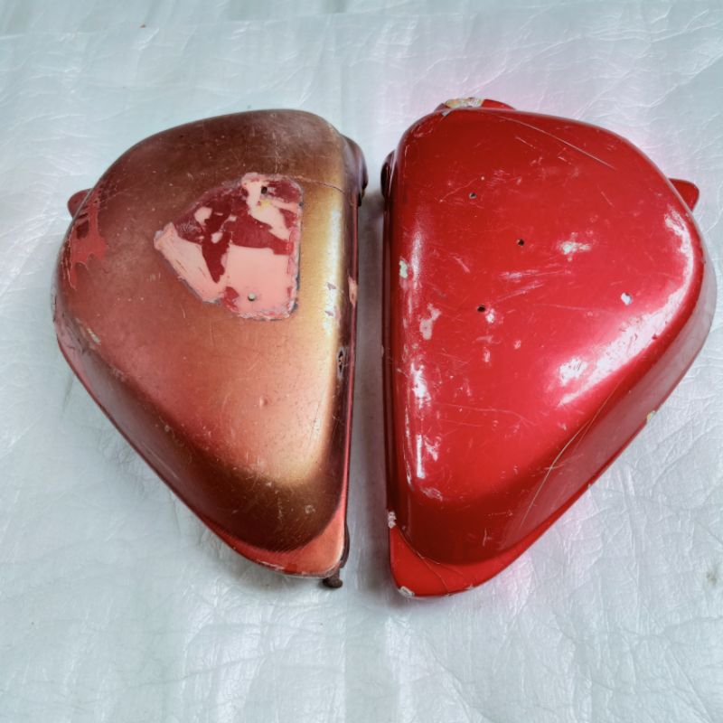 cover body tempong kempol tutup box filter aki kanan kiri Honda CB100 CB125 CB 100 125 gelatik glati