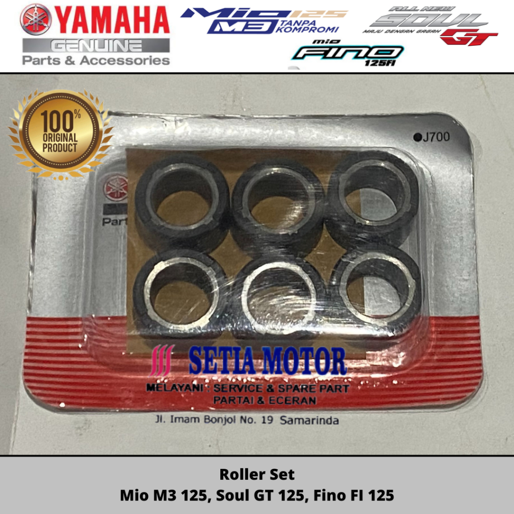 Roller Set Mio M3 125, Soul GT 125, Fino FI 125