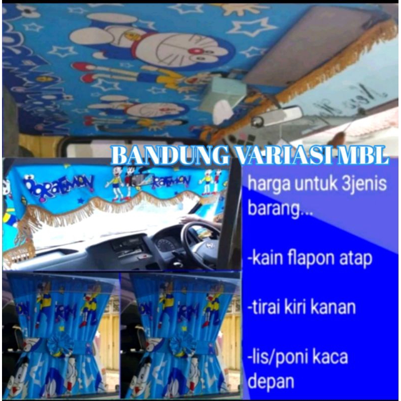 kain plafon atap kabin mobil 1set murah 3 jenis barang/gorden mobil/List kaca depan/plafon Atap kabi