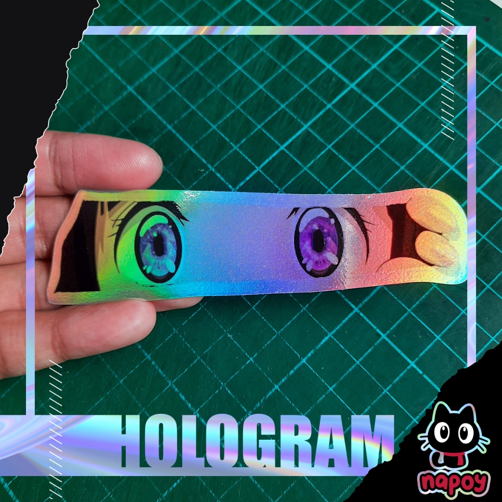 

Stiker Hologram Anime Hyouka Eru Chitanda Eyes