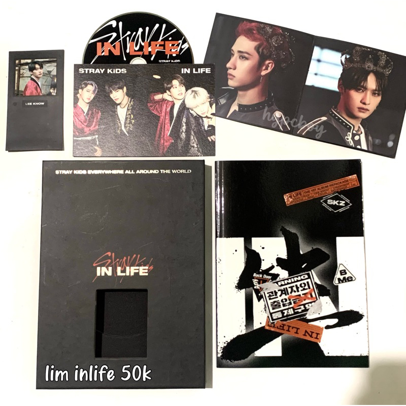album only inlife inseng limited stray kids skz lim versi ver unsealed