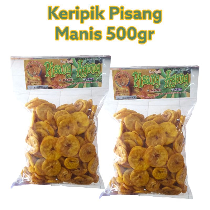 

KERIPIK PISANG MANIS 500gr