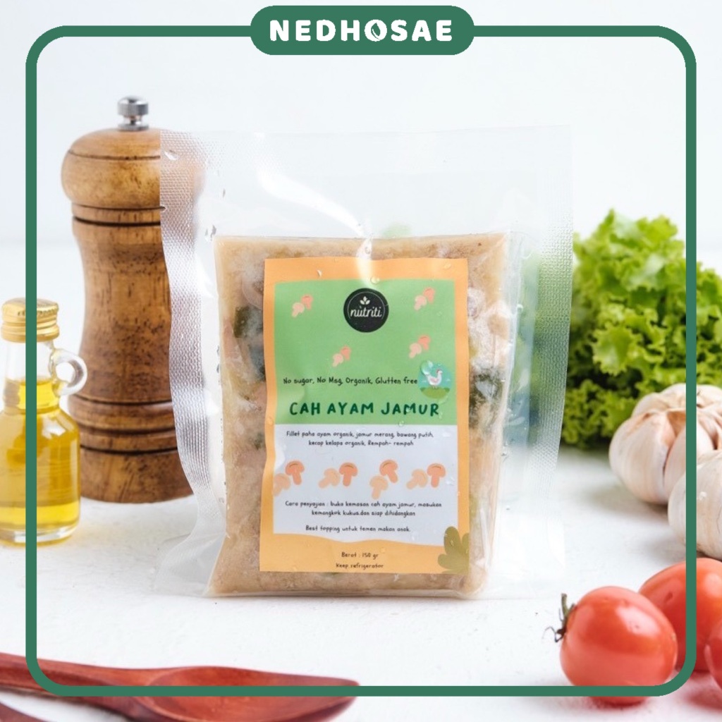 

NUTRITI CAH AYAM JAMUR | BB BOOSTER | MENU MPASI NUTRIENT DENSE FOOD | MPASI PADAT NUTRISI