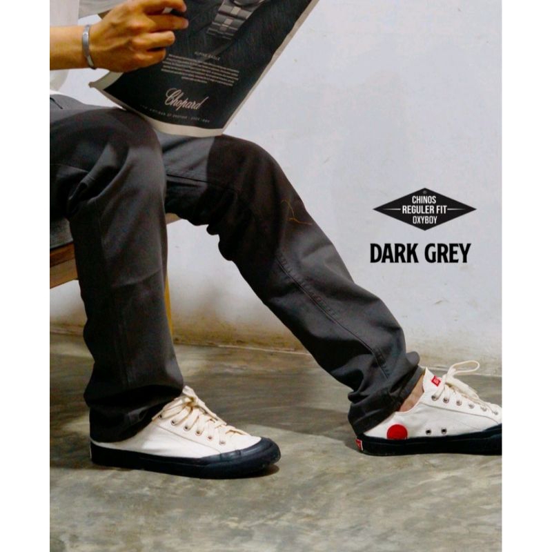 Celana chino DENIM Pria