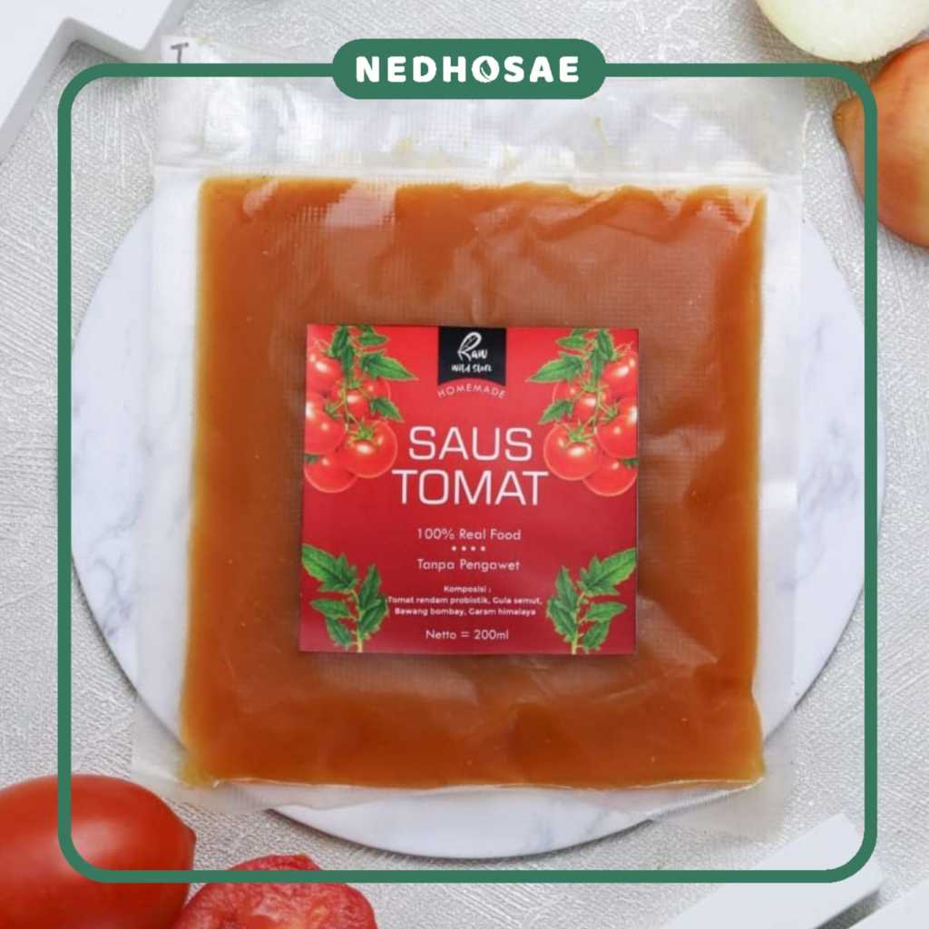 

SAUS TOMAT NATURAL BY RAW WILD STORE