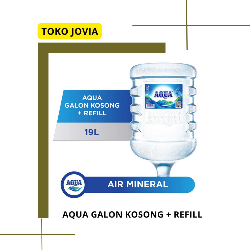 

AQUA GALON KOSONG dan Isinya 19 Liter