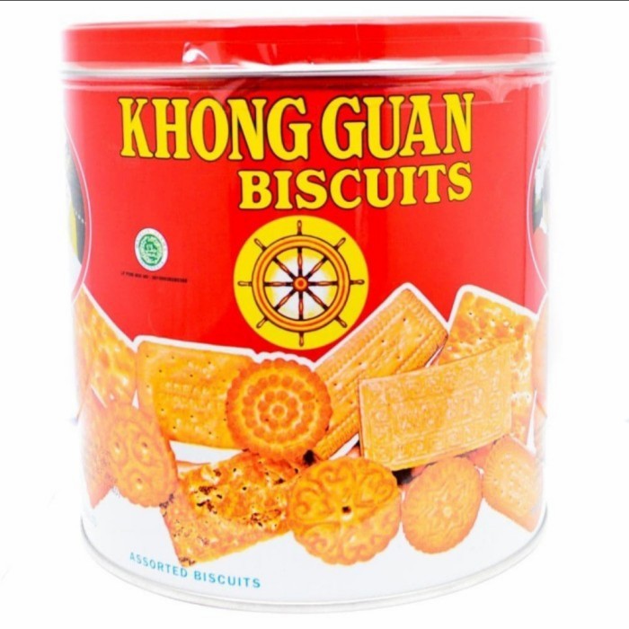 

Khong Guan Biskuit Kaleng Bulat 650gr Biskuit Kaleng Lebaran