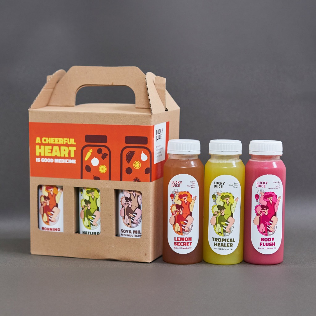 

Cold Pressed Juice - Hampers Orang Sakit Start 100 Ribu - Lucky Juice