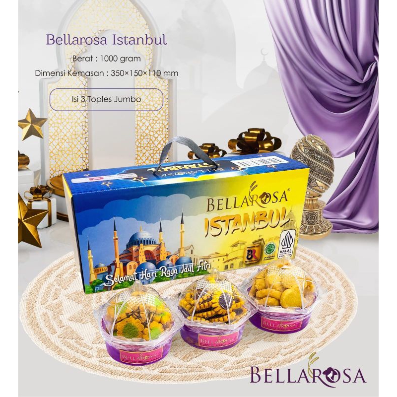 

Bellarosa Paket Istanbul Kue Lebaran