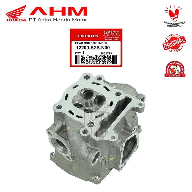 Deksel Kop Cylinder Head Honda Vario PCX ADV Stylo 160 100% AHM 12200-K2S-N00