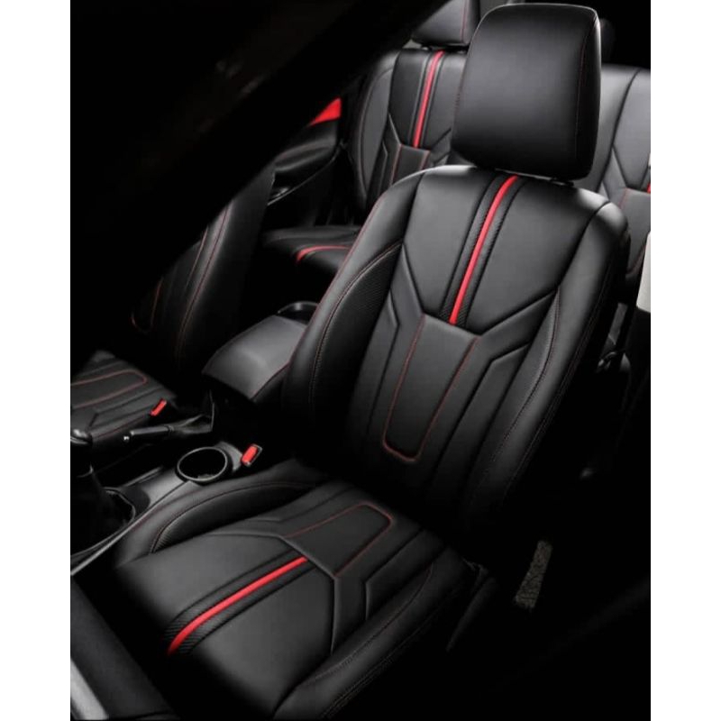 Sarung jok mobil sigra 2016 - 2023 fullset 3 baris