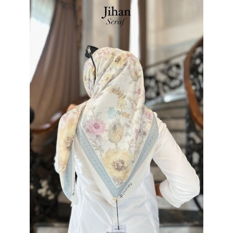 HIJAB JOURNEY SCARVES PREMIUM | JOURNEY SCARVES ORIGINAL HIJAB SEGIEMPAT
