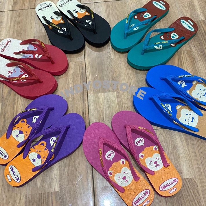 Penawaran Menarik SWALLOW NICE SAFARI SANDAL JEPIT WANITA