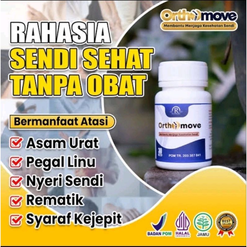 Orthomove - 30 kapsul herbal nyeri sendi