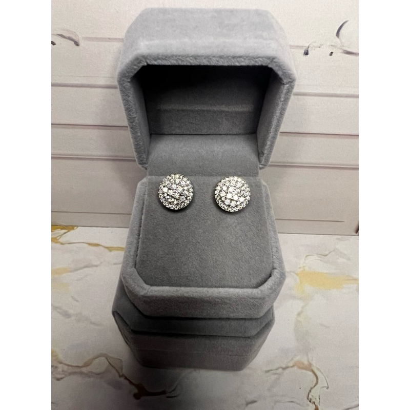 Anting Plate Grade A+++ Model Perhiasan Lapis Emas Lv16