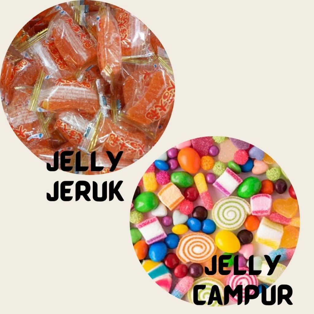 

PERMEN JELLY JERUK DAN JELLY CAMPUR