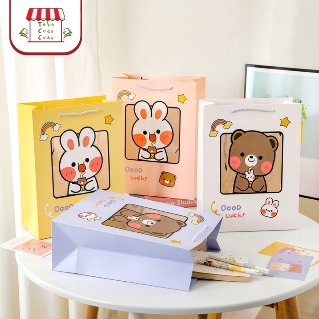 

TCC MIX Paper Bag MIKA Kantong Tas Ulang tahun Goodiebag