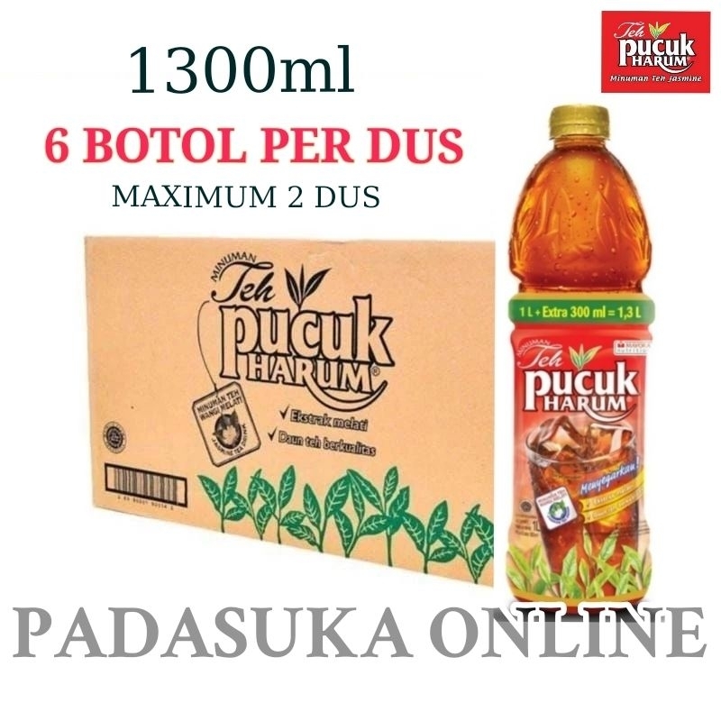 

TEH PUCUK HARUM 1300ml 1 DUS (6 BOTOL) TEH PUCUK BANDUNG