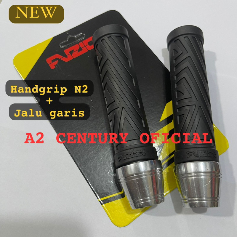 Handgrip Fuzion Hayadesu + Jalu stang garis universal