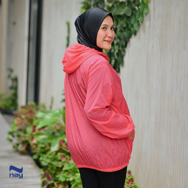 Baju Seragam olahraga muslimah wanita sport jaket Hoddie Perempuan senam atas jacket Chiara