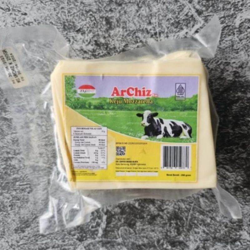 

Keju Mozarella Archiz 250gr