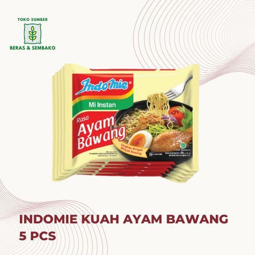 

Mie instant INDOMIE ayam bawang (5 pcs)