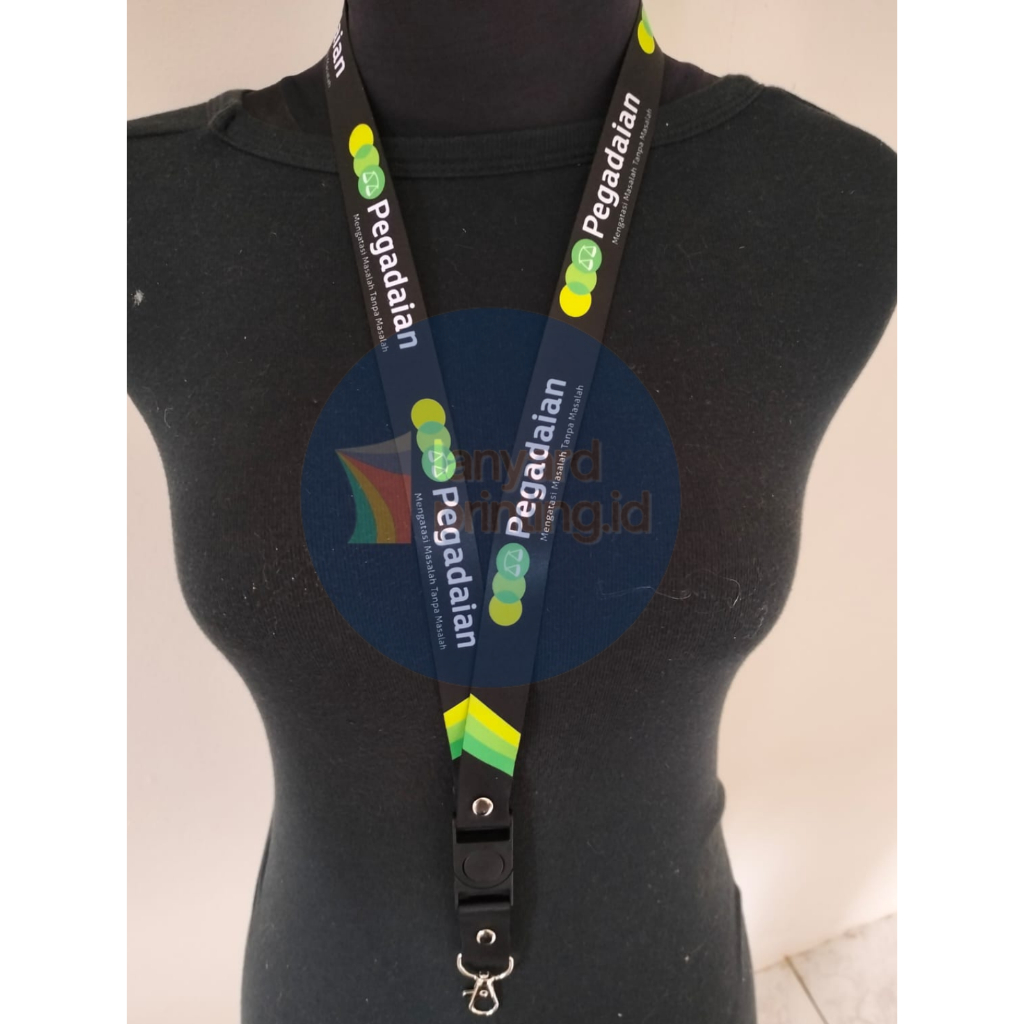 

Tali ID Card / Tali Lanyard printing PEGADAIAN