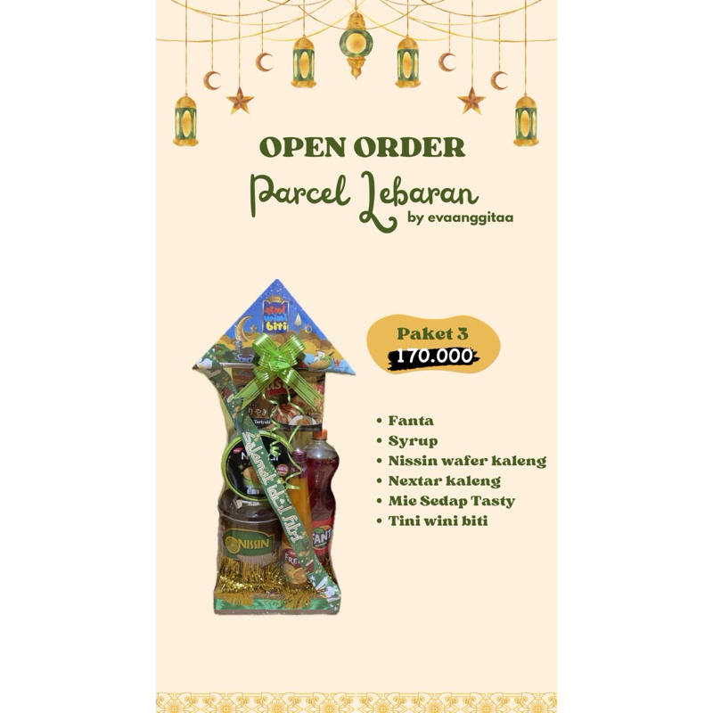 

READY STOCK!!! Parcel Lebaran 2024 Murah