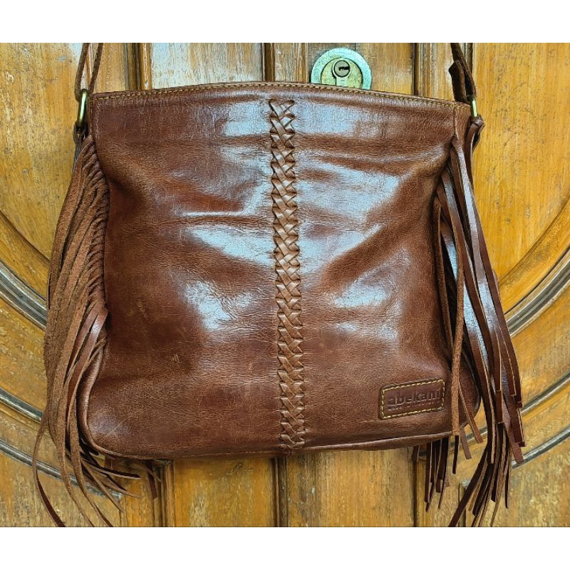 TAS KULIT ASLI ICB ABEKANI PRELOVED