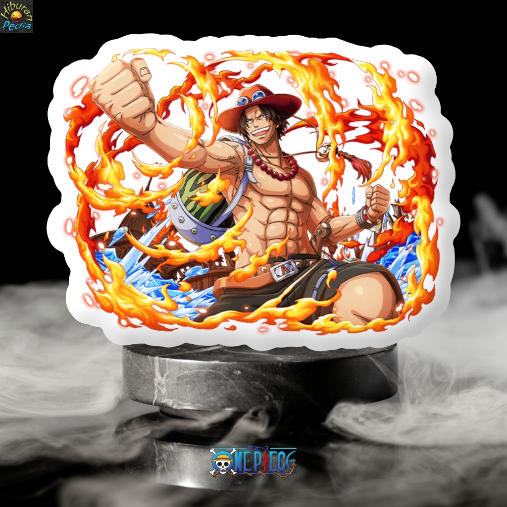 

㊙️ Sticker JAPAN Anime - One Piece - PORTGAS D. ACE (ポートガス・Dディー・エース) Collections - 001-005