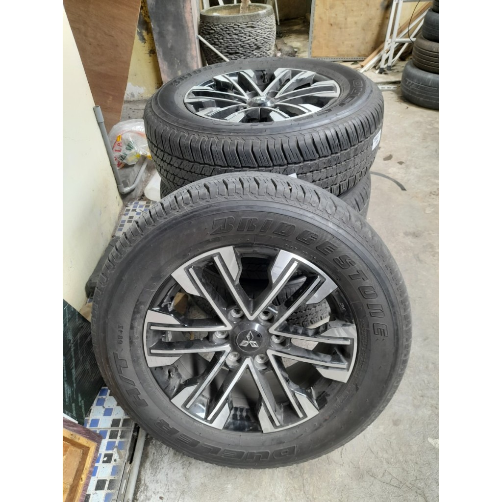 Velg Mobil Copotan Pajero R18 Lebar 7,5 lubang 6x139,7 et 38 + 265 60 r18