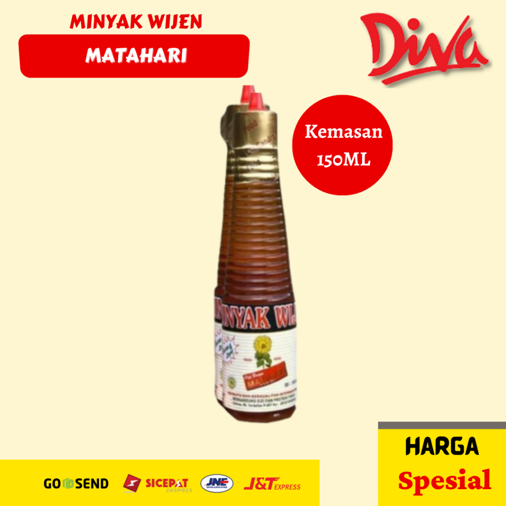 

[150ml] Minyak Wijen cap matahari