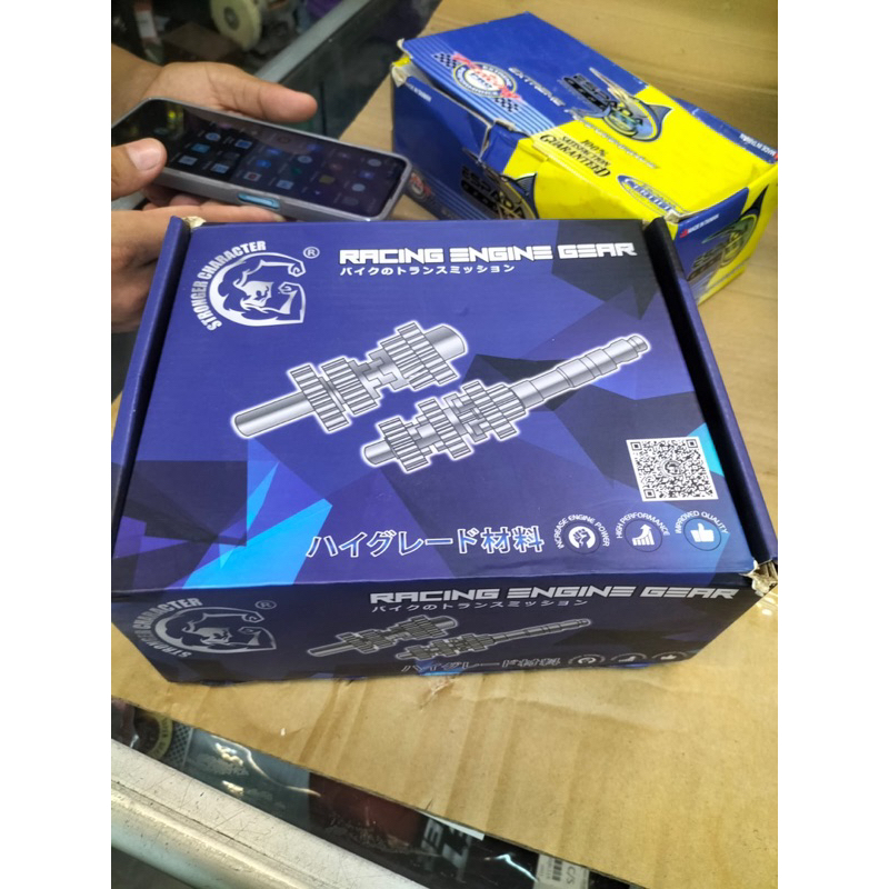 Rasio supra 125 KPH/KYZ kharisma kirana 5speed