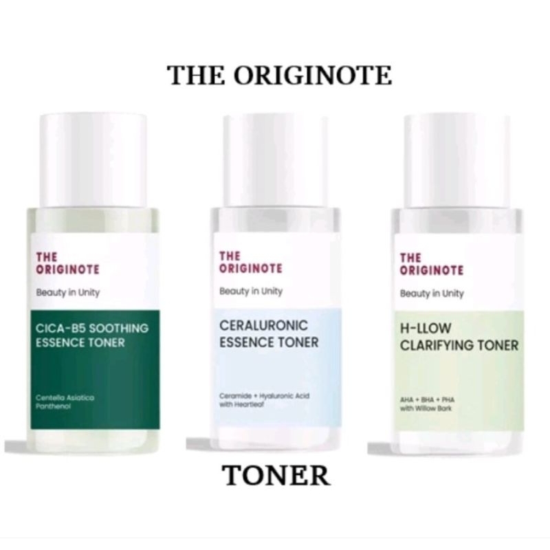 THE ORIGINOTE FACIAL CLEANSER TONER MICELLAR WATER THE ORIGINOTE PENCUCI MUKA PEMBERSIH MAKE UP