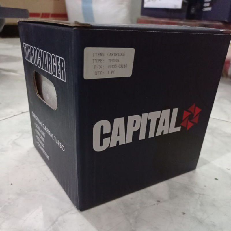 capital turbo charger cartidge TF035 49135-03110 catrid ketrik isi turbo triton 2800 cc4m40 4 lubang