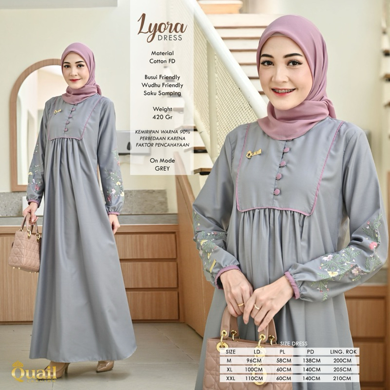 Lyora Dress Ori by Quail