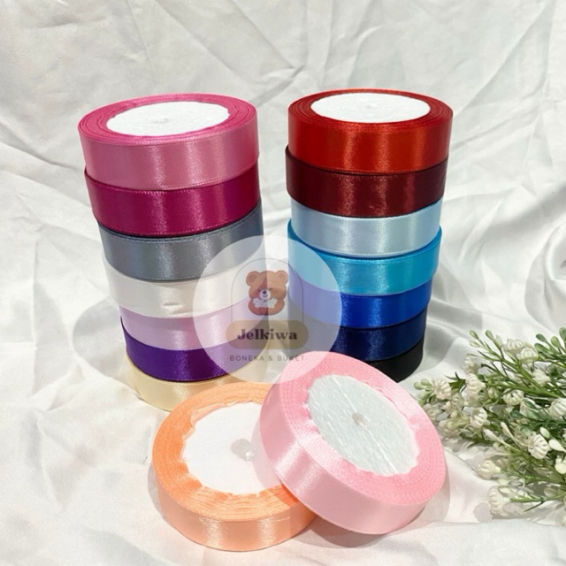 

Pita satin 1inch / 2,5CM. 1Roll 20-25 Yard