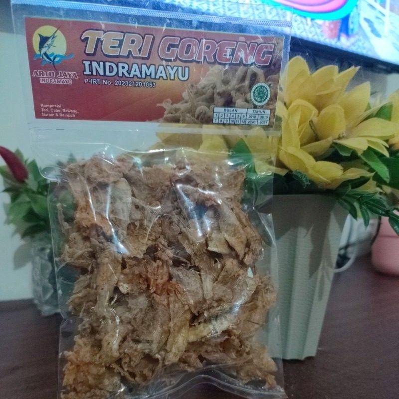 

keripik Teri goreng tepung