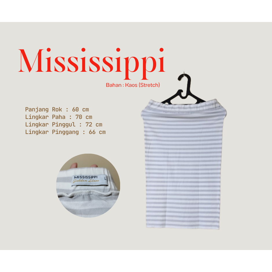 [PRELOVED] Mississippi rok span