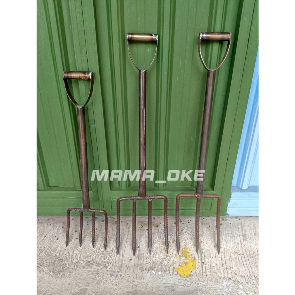 Garpu Tanah Baja Ulir / Garpu Injak