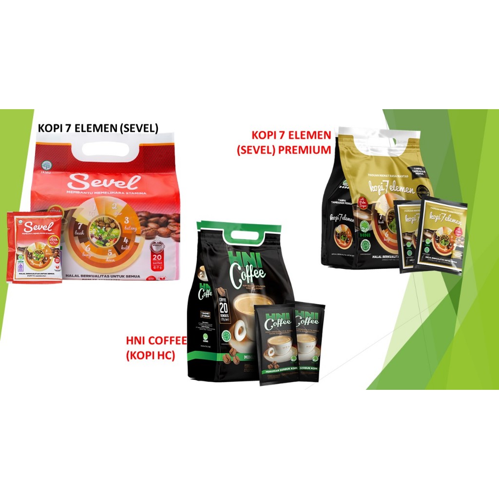 

KOPI SEVEL, HNI COFFEE HC & SEVEL PREMIUM