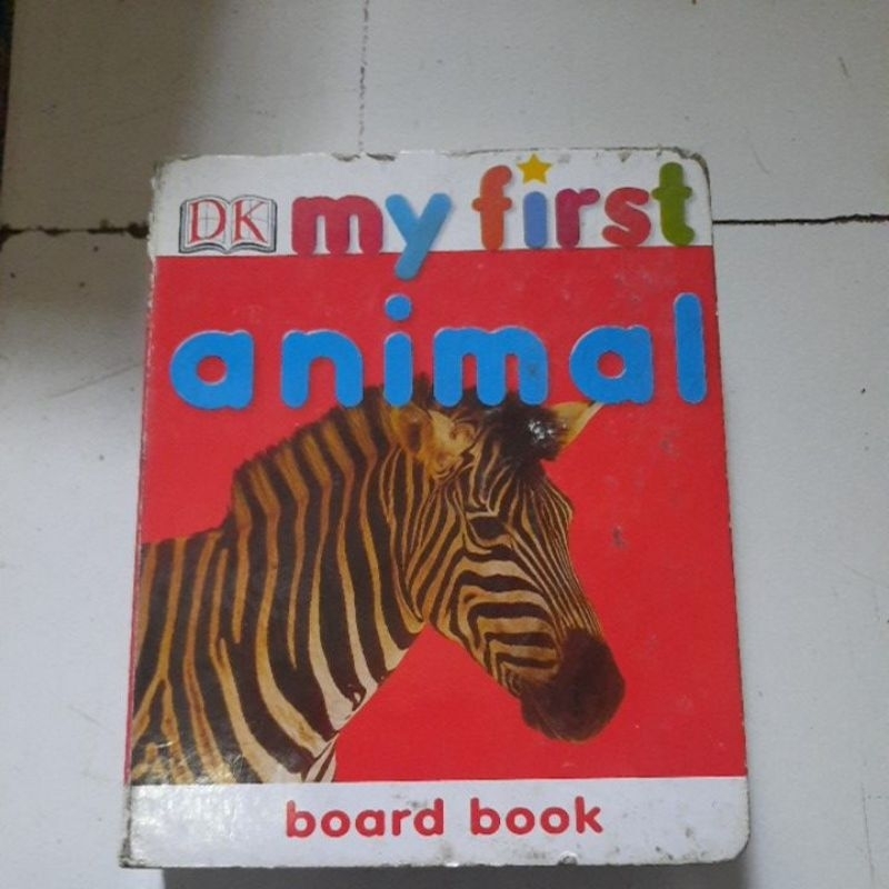 BUKU ANAK - MY FIRST ANIMAL - BOARD BOOK