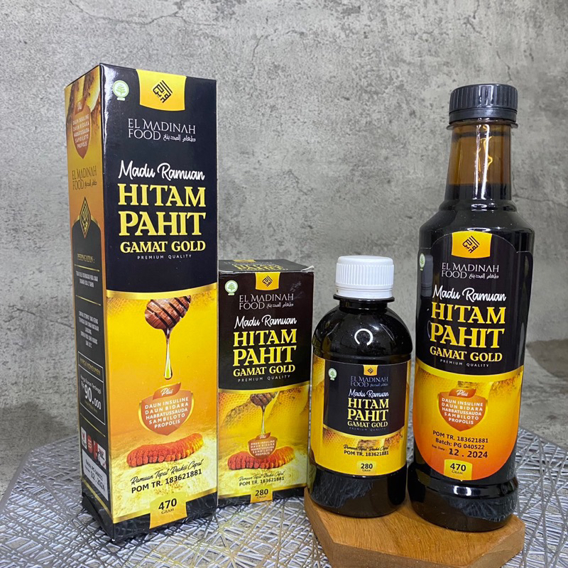 

MADU HITAM PAHIT GAMAT GOLD