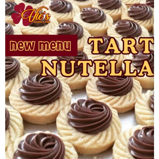 

Kukis Tart Nutella (Vie's Cookies and Cake)