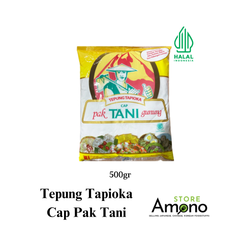 

Tepung Tapioka Cap Pak Tani 500 gr
