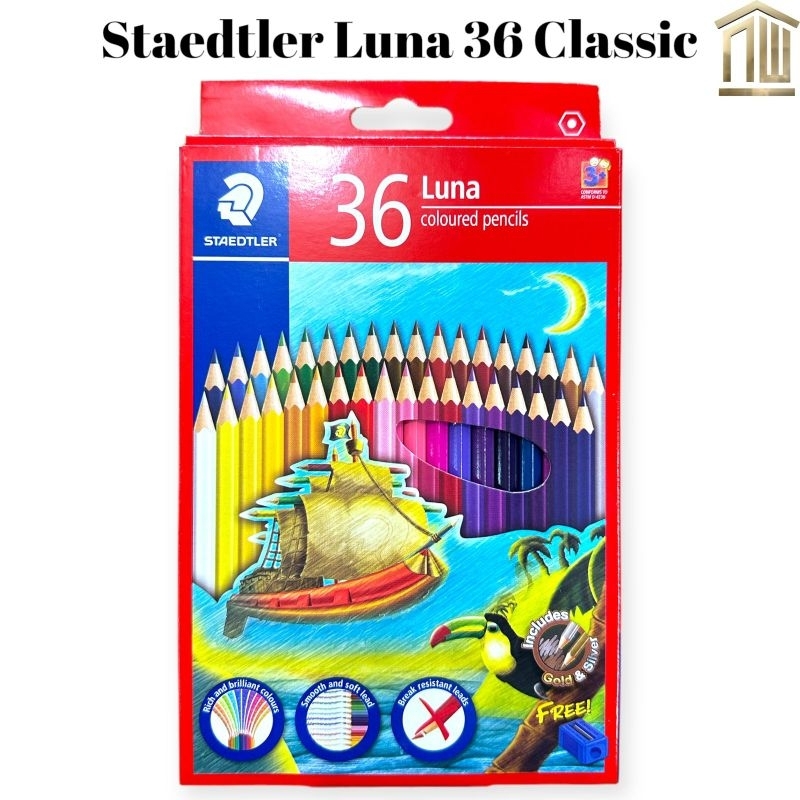

Pensil Warna Staedler Luna Panjang 36 Classic