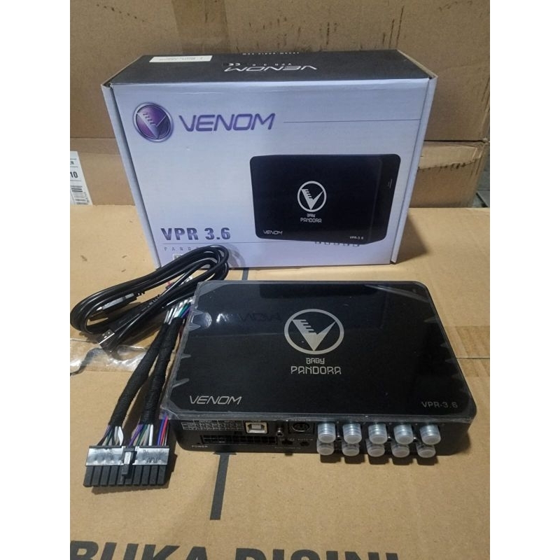 processor amplifier dsp venom pandora vpr 3.6 original